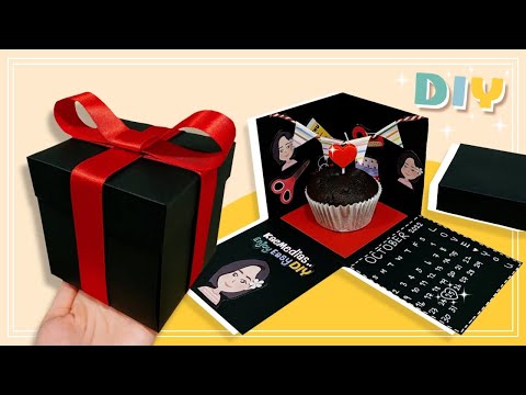 ทำของขวัญเซอร์ไพรส์วันเกิด วันครบรอบ ❤️| DIY Gift Box Idea 2022